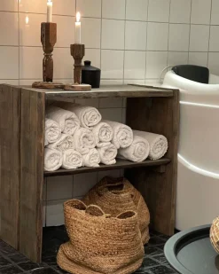 Textilkorb Jute Sandbeige 2Er Set Kaella