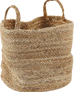Textilkorb Jute Sandbeige 2Er Set Kaella