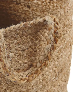 Textilkorb Jute Sandbeige 2Er Set Kaella