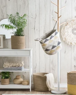 Textilkorb Jute Sandbeige 3Er Set Artigala