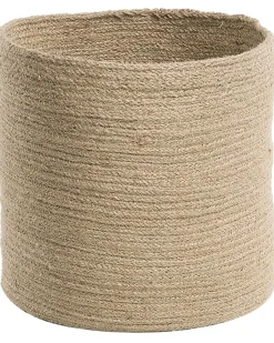 Textilkorb Jute Sandbeige 3Er Set Artigala