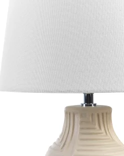 Tischlampe Aus Keramik Beige Ozama