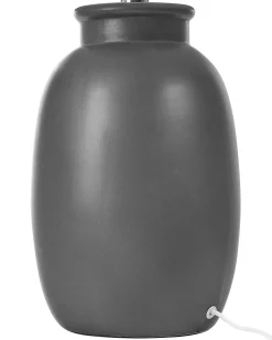 Tischlampe Aus Keramik Schwarz Patillas