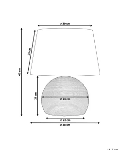 Tischlampe Aus Naturlichem Seil Growee