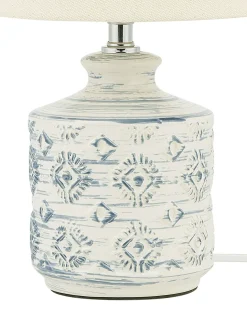 Tischlampe Beige 35 Cm Kegelform Rosanna