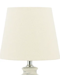 Tischlampe Beige 35 Cm Kegelform Rosanna