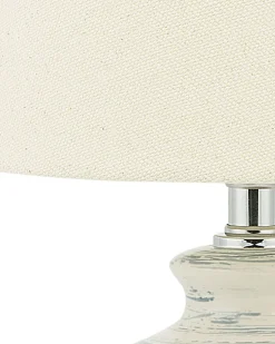 Tischlampe Beige 35 Cm Kegelform Rosanna