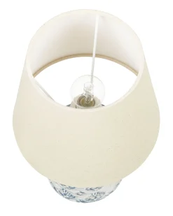 Tischlampe Beige 35 Cm Kegelform Rosanna
