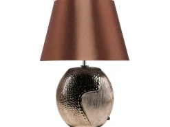 Tischlampe Braun 42 Cm Kegelform Argun