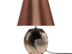 Tischlampe Braun 42 Cm Kegelform Argun