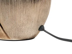 Tischlampe Braun 42 Cm Kegelform Argun
