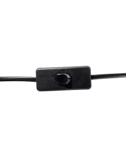 Tischlampe Braun 42 Cm Rechteckig Onyx