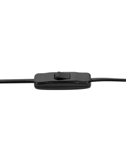 Tischlampe Braun 42 Cm Trommelform Lima