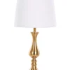 Tischlampe Cremeweis 63 Cm Rund Hodmo