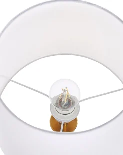 Tischlampe Cremeweis 63 Cm Rund Hodmo