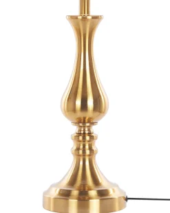 Tischlampe Cremeweis 63 Cm Rund Hodmo
