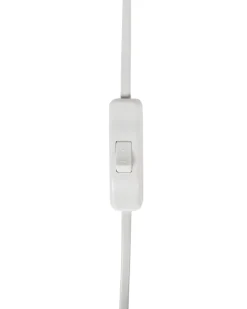 Tischlampe Cremeweis Keramik 37 Cm Kegelform Sado