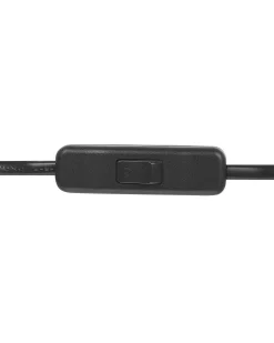 Tischlampe Dunkelblau 45 Cm Trommelform Neris