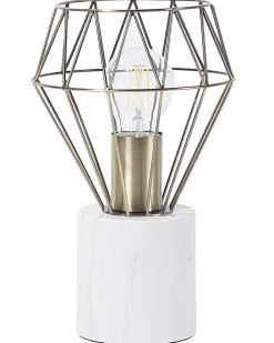 Tischlampe Gold 28 Cm Gitter Mooni Klein