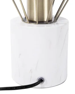 Tischlampe Gold 28 Cm Gitter Mooni Klein