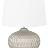 Tischlampe Gold 51 Cm Trommelform Pirita