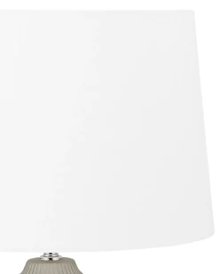 Tischlampe Gold 51 Cm Trommelform Pirita