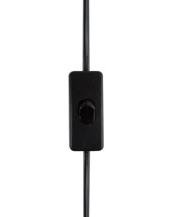 Tischlampe Grau 52 Cm Kegelform Fergus