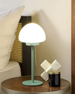 Tischlampe Grun 39 Cm Moruga