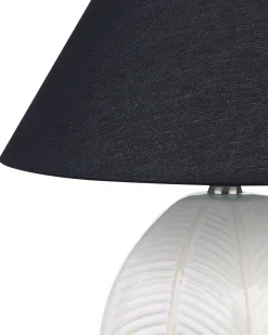 Tischlampe Keramik Beige 42 Cm Cadena