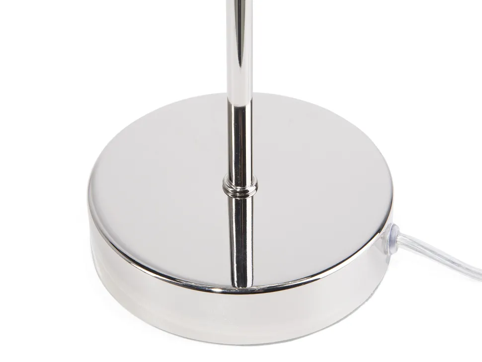 Tischlampe Nickel 40 Cm Trommelform Sajo S