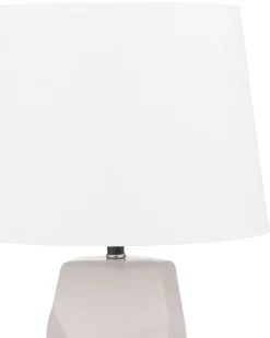 Tischlampe Rosa 43 Cm Trommelform Elia
