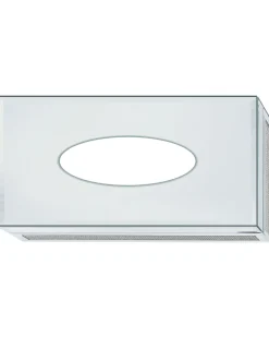 Tucherbox Halter Spiegel-Optik Silber 25 X 15 Cm Charly