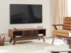 Tv-Mobel Dunkler Holzfarbton 117 X 35 X 44 Cm Toledo
