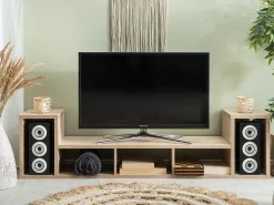 Tv-Mobel Heller Holzfarbton 174 X 28 X 45 Cm Cordoba