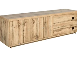 Tv-Mobel Heller Holzfarbton / Weis 160 X 40 X 52 Cm Farada
