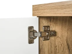 Tv-Mobel Heller Holzfarbton / Weis 160 X 40 X 52 Cm Farada