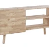 Tv-Mobel Heller Holzfarbton 130 X 36 X 59 Cm Westfield