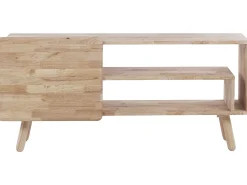 Tv-Mobel Heller Holzfarbton 130 X 36 X 59 Cm Westfield