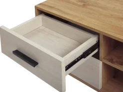 Tv-Mobel Heller Holzfarbton 120 X 40 X 49 Cm Florida