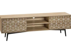 Tv-Mobel Heller Holzfarbton 160 X 40 X 50 Cm Torvi