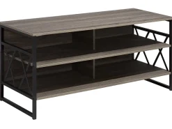 Tv-Mobel Holzoptik Taupe 120 X 51 X 57 Cm Carlisle