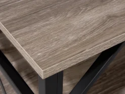 Tv-Mobel Holzoptik Taupe 120 X 51 X 57 Cm Carlisle