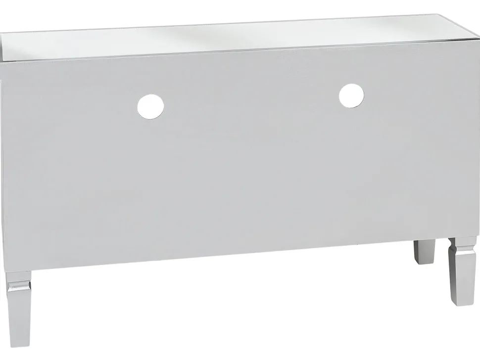 Tv-Mobel Spiegeleffekt Mit 2 Schubladen 100 X 33 X 60 Cm Nicea