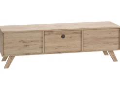 Tv-Mobel Weis / Heller Holzfarbton 150 X 40 X 45 Cm Forester
