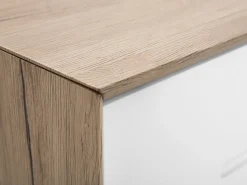 Tv-Mobel Weis / Heller Holzfarbton 150 X 40 X 45 Cm Forester