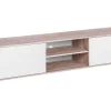 Tv-Mobel Weis / Heller Holzfarbton 180 X 41 X 41 Cm Lincoln