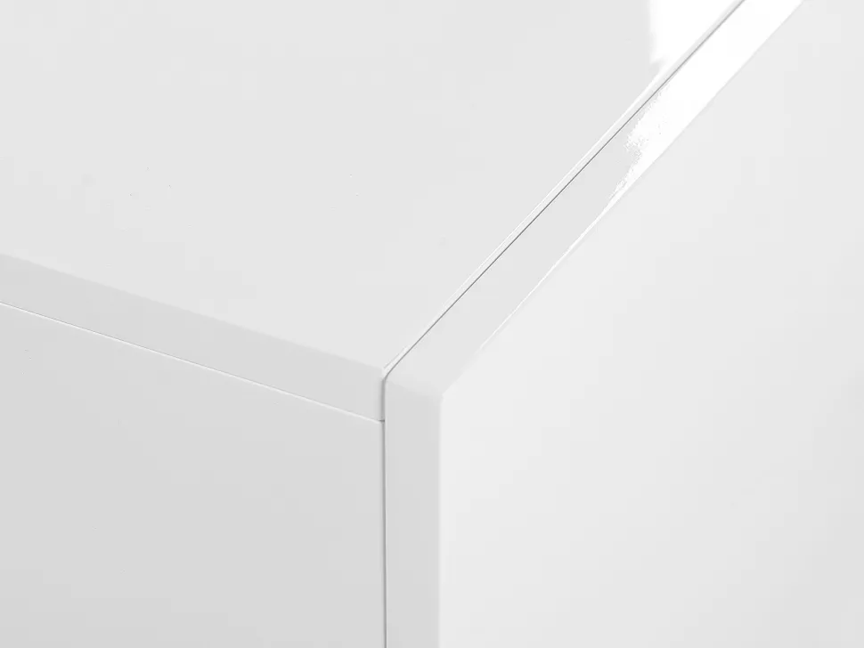 Tv-Mobel Weis Betonoptik Mit Led-Beleuchtung 162 X 39 X 43 Cm Russel