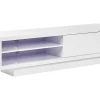 Tv-Mobel Weis Mit Schublade 158 X 39 X 43 Cm Antonic