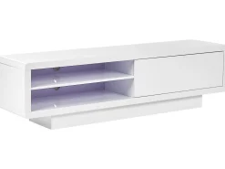Tv-Mobel Weis Mit Schublade 158 X 39 X 43 Cm Antonic