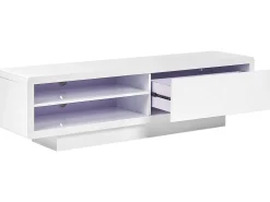 Tv-Mobel Weis Mit Schublade 158 X 39 X 43 Cm Antonic